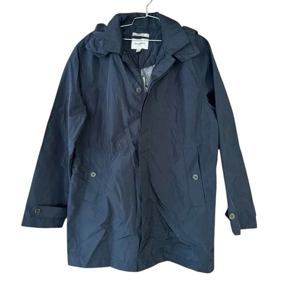Goodfellow & Co Men’s Navy Water-Resistant Jacket Size L NWT Rain Coat Polyester - Picture 1 of 7